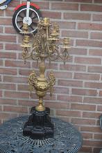 bronzen kandelaar, Antiek en Kunst, Antiek | Kandelaars, Ophalen, Koper of Brons