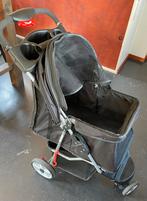 Hondenbuggy, zwart, Dieren en Toebehoren, Ophalen, Zo goed als nieuw