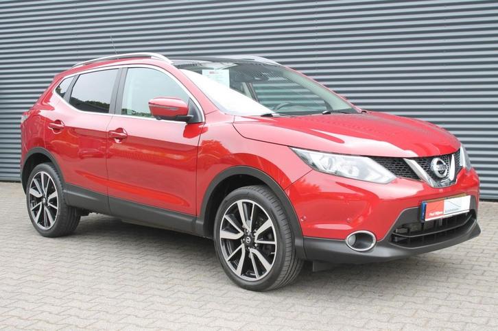 Nissan QASHQAI 1.2 Tekna Uitv. PANORAMADAK - NAVIGATIE, Auto's, Nissan, Qashqai, ABS, Bluetooth, Boordcomputer, Centrale vergrendeling