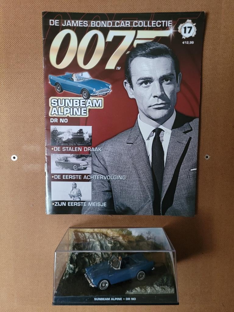 James Bond Car Collectie Sunbeam, Ophalen of Verzenden, Zo goed als nieuw, Auto, Overige merken