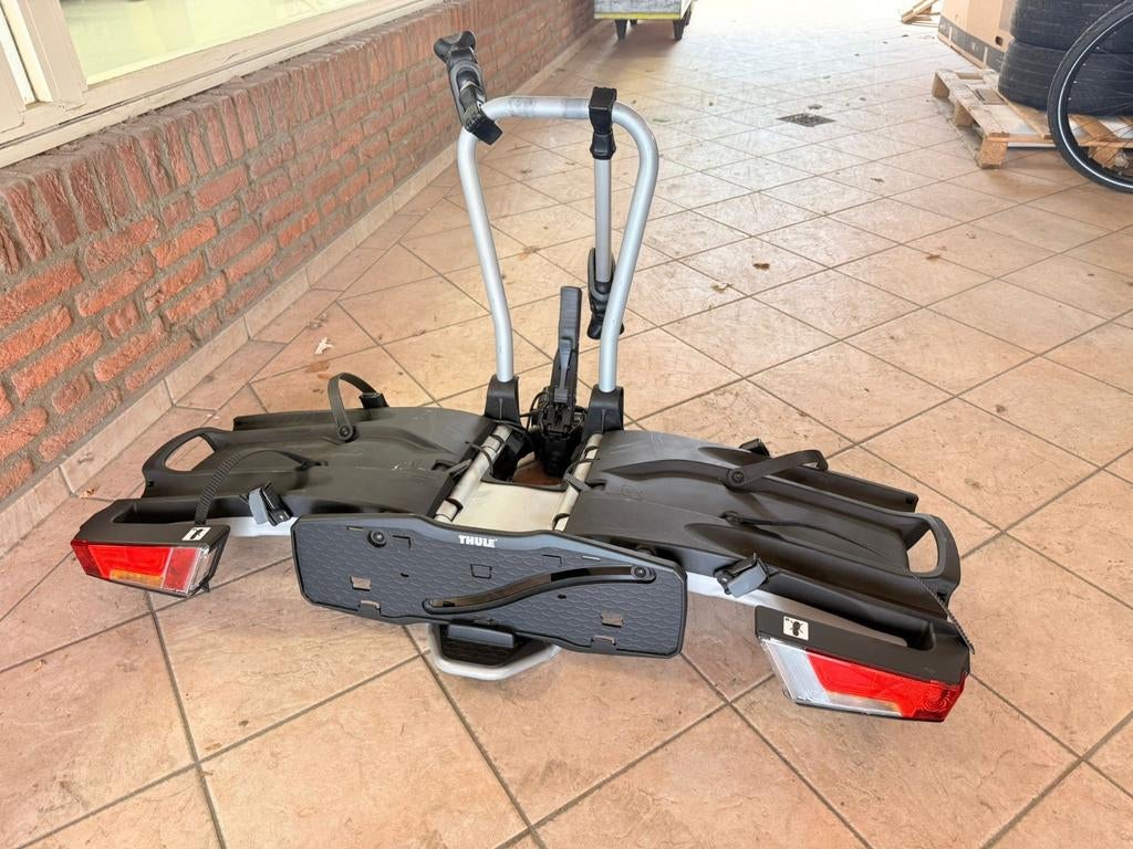 Thule Easyfold XT 932 fietsendrager, Auto diversen, Fietsendragers, Ophalen, Zo goed als nieuw, Trekhaakdrager