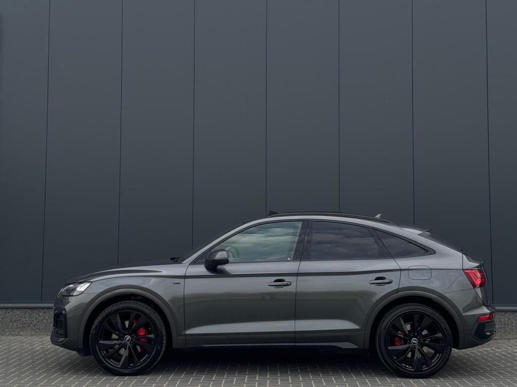 Audi Q5 Sportback 55 TFSI e S edComp. FULL PANO NAVI CAMERA, Automaat, Gebruikt, 4 cilinders, Leder