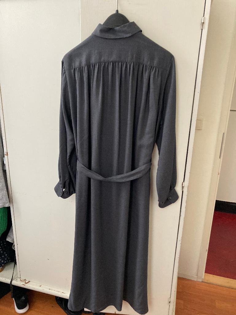 Uniqlo grijze luchtige maxijurk XL, Kleding | Dames, Maat 46/48 (XL) of groter, Nieuw, Ophalen of Verzenden, Grijs