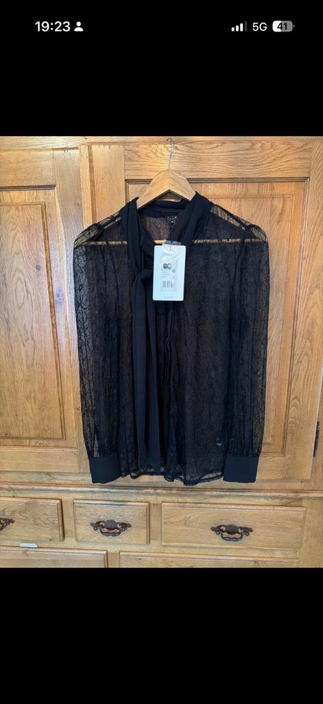 Nikkie blouse maat 36, Ophalen of Verzenden, Nieuw, Maat 36 (S), Zwart