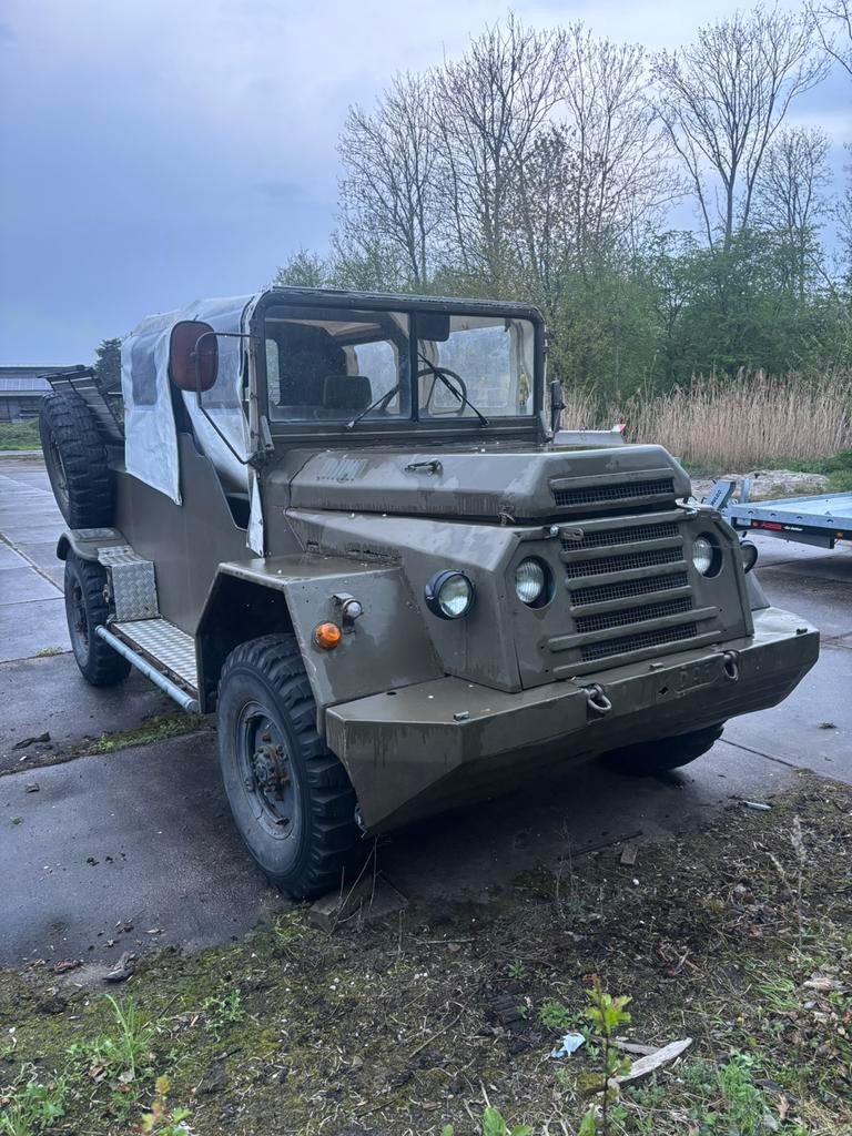 DAF YA126 uit 1956, Auto's, Overige Auto's, Particulier, Benzine, Geïmporteerd, Groen, Ophalen