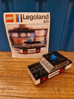 Lego 611 - Police car, Ophalen of Verzenden, Gebruikt, Complete set, Lego
