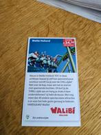 Kortingsbon voor Walibi Holland, Drie personen of meer, Kortingskaart