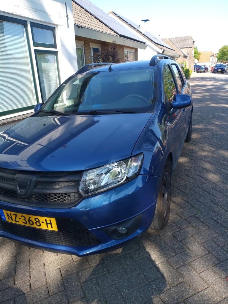 Dacia Logan 0.9 66KW TCE MCV 2014 Blauw, Auto's, Dacia, Particulier, Logan, ABS, Achteruitrijcamera, Airbags, Airconditioning