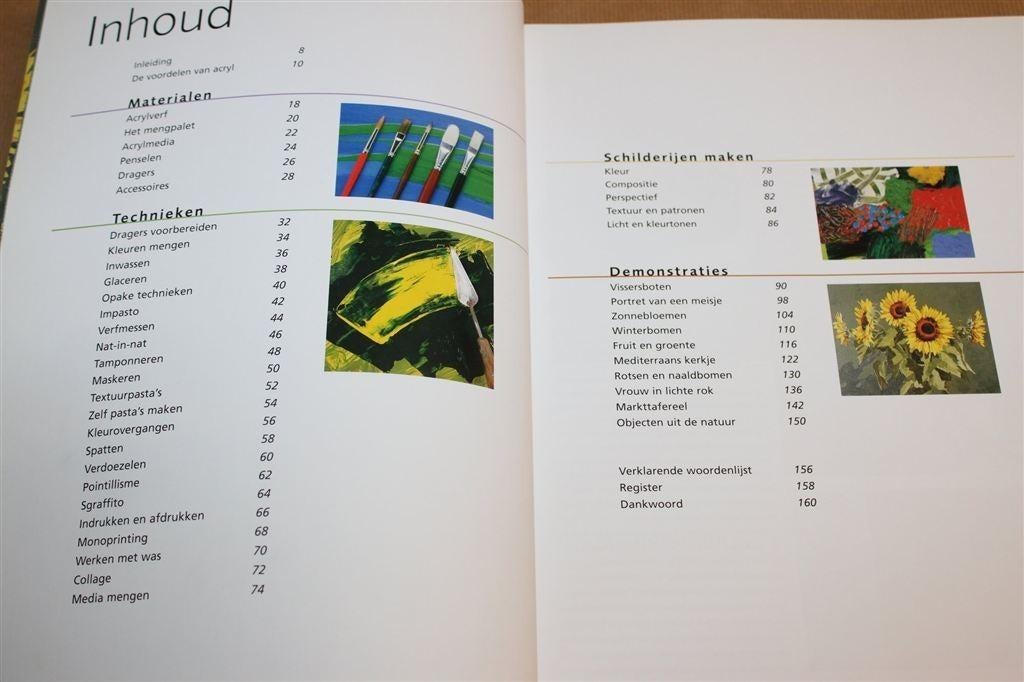 Eenvoudig Acrylverven — Stapsgewijze Cursus, Boeken, Ophalen of Verzenden, Gelezen, Overige onderwerpen