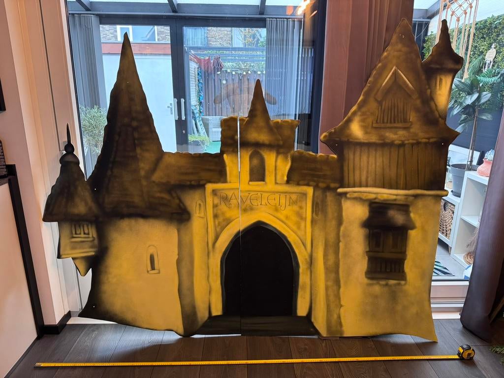 Raveleijn poort wanddecoratie, Ophalen