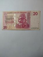Zimbabwe 20 dollars 2007, Ophalen of Verzenden, Zimbabwe
