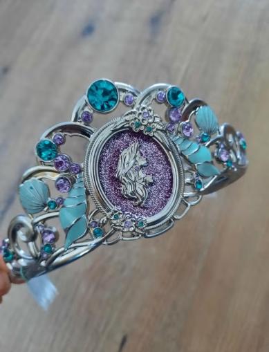 tiara Disney Ariel, Ophalen of Verzenden, Zo goed als nieuw, 110 t/m 116, Jongen of Meisje