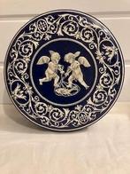 Vintage blik met afbeelding engeltjes - GBC Parein, Verzenden, Gebruikt, Koek(jes), Overige merken