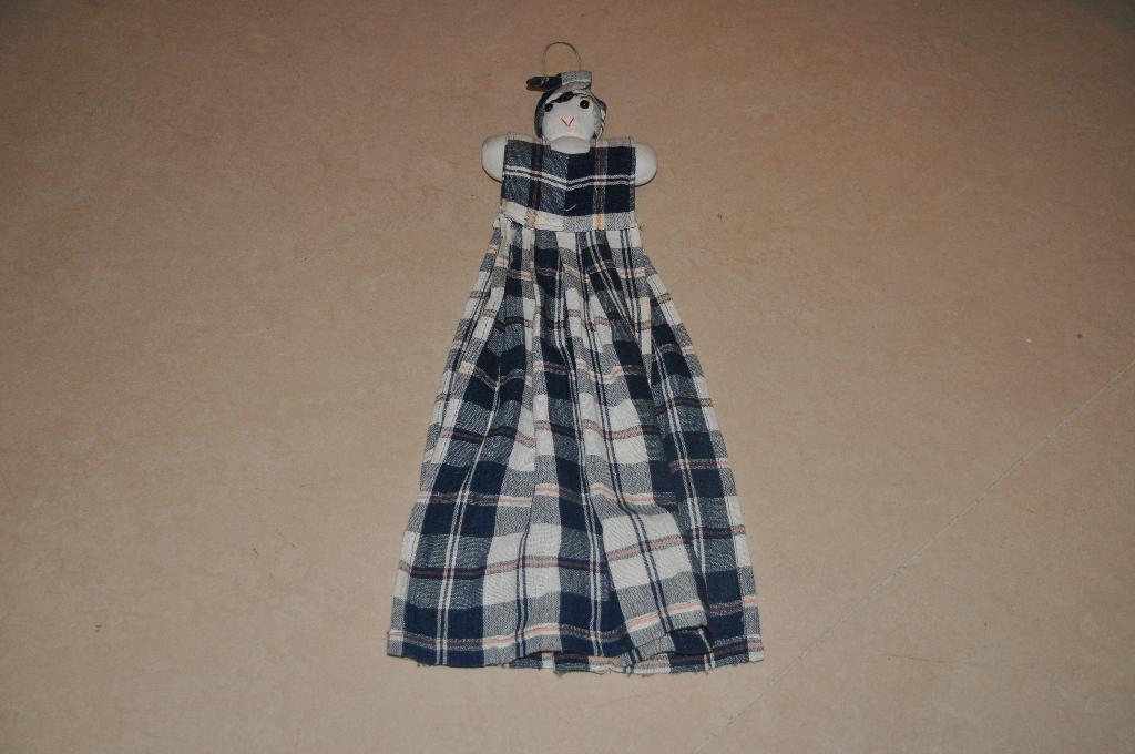Origineel Thais handdoekje, Ophalen of Verzenden, Nieuw, Blauw, Handdoek