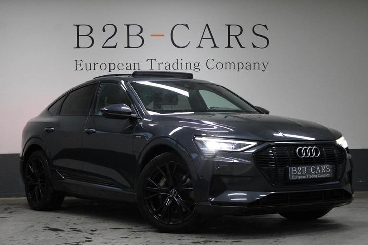 Audi e-tron Sportback 55 quattro 95 kWh SOH 87% - Panorama -, Auto's, Audi, Bedrijf, Te koop, e-tron, 4x4, ABS, Adaptive Cruise Control