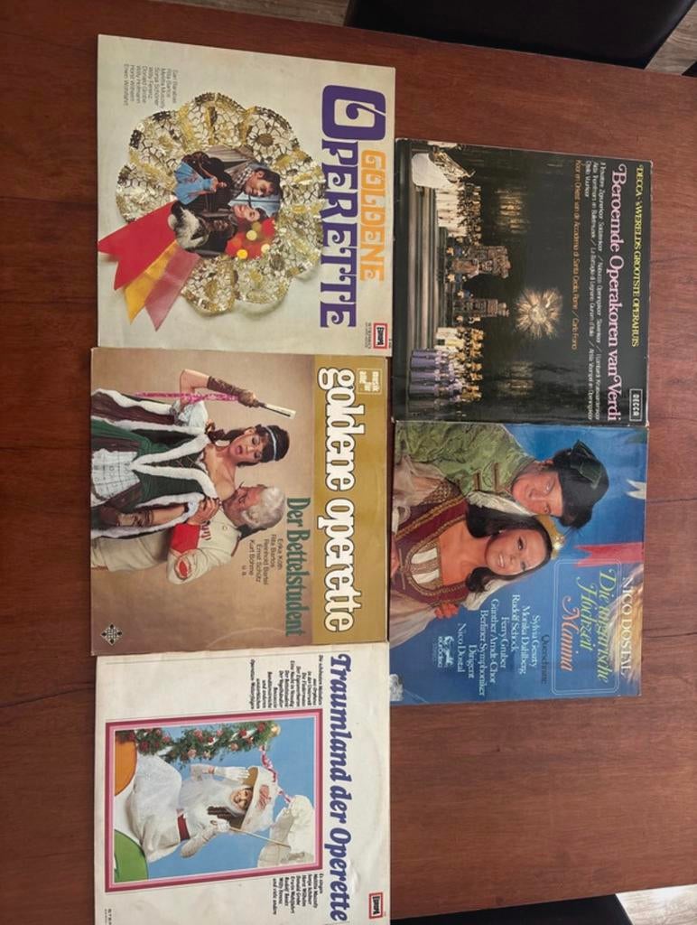 Opra, Ophalen, Zo goed als nieuw, Overige formaten