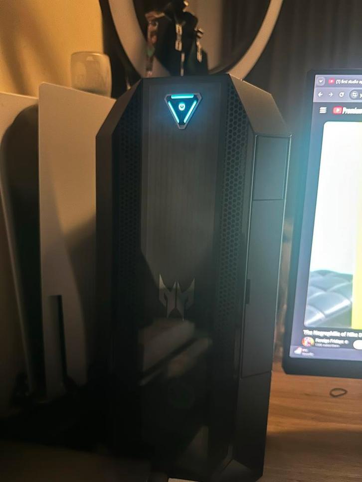 Acer Predator Orion 3000 Gaming/Streaming PC Setup, Computers en Software, Desktop Pc's, Gebruikt, 2 tot 3 Ghz, SSD, 16 GB, Met videokaart