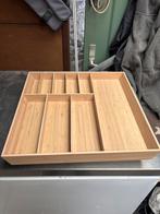 Bamboe Bestekbak - Keukenlade Organizer, Ophalen of Verzenden, Zo goed als nieuw, Hout, Los bestek