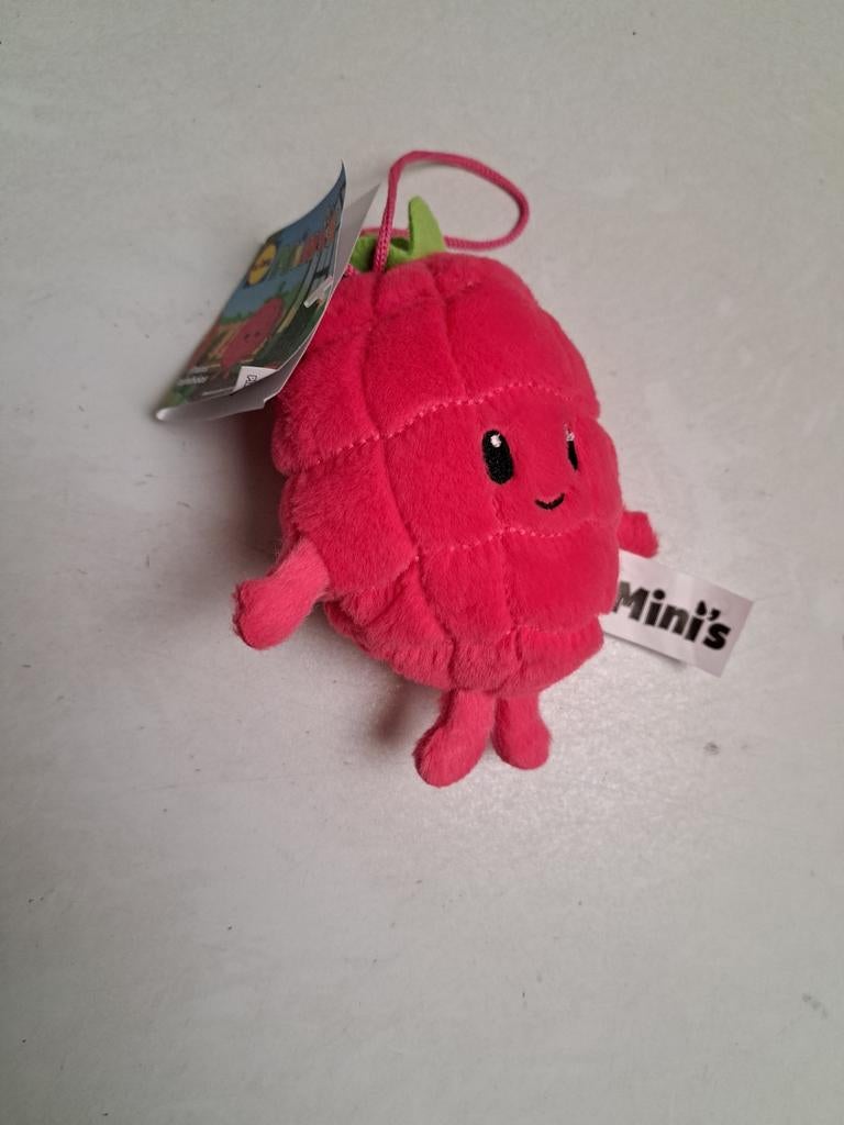 Lidl mini frans framboos nieuw., Ophalen of Verzenden, Nieuw, Knuffel of Figuurtje