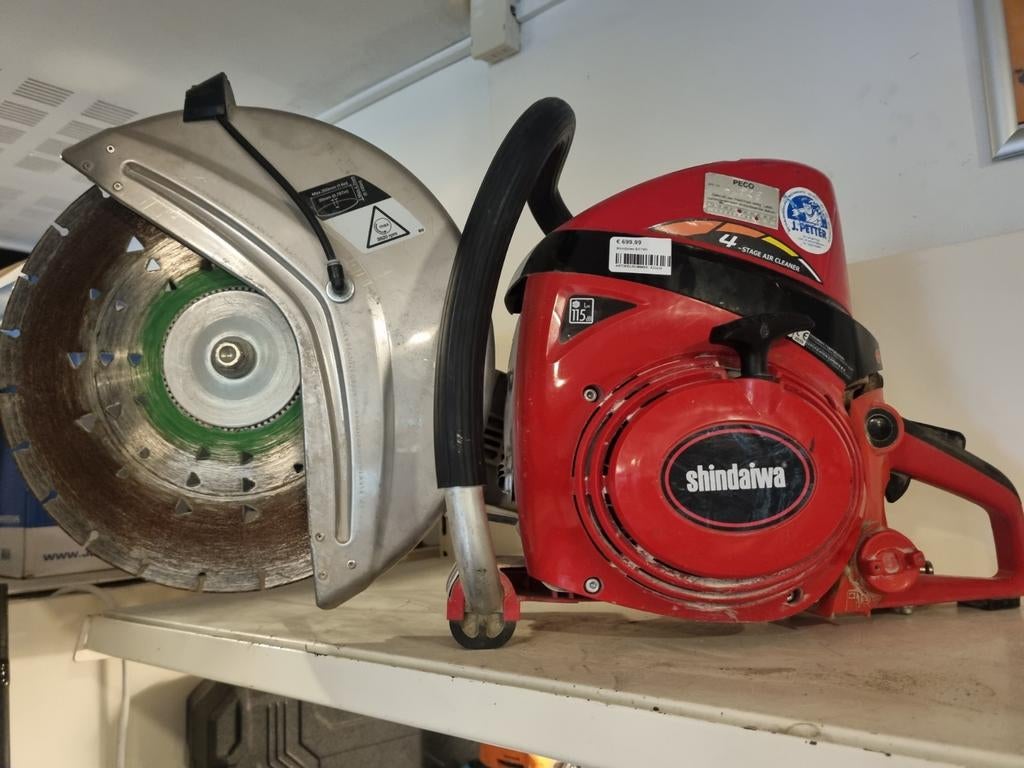 Shindaiwa Doorslijper  EC74ls, Shindaiwa, Gebruikt, 70 mm of meer, Overige typen