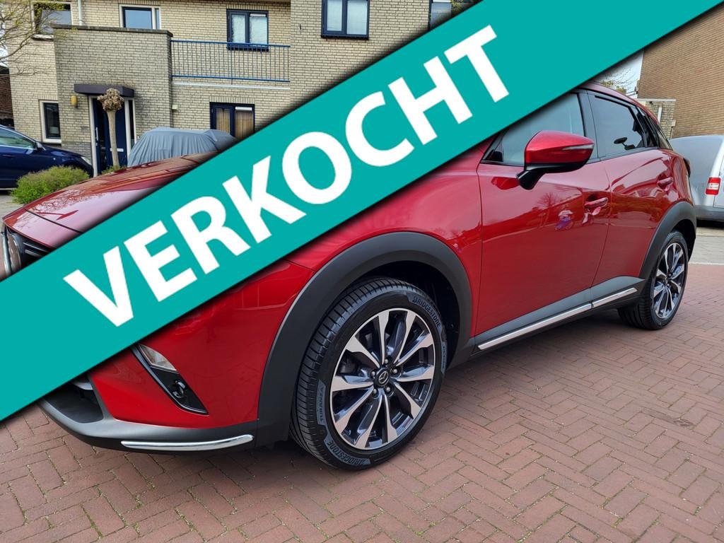 Mazda CX-3 2.0 SkyActiv-G 120 GT-M, Euro 6, 4 cilinders, Handgeschakeld, SUV of Terreinwagen