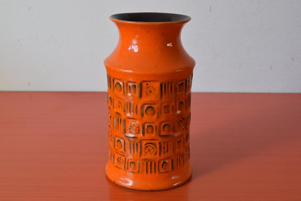 Retro vintage jaren 70 West-Germany Bay Keramik vaas, Ophalen of Verzenden