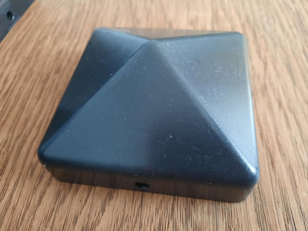 Paalkappen 7 x 7 cm, Kunststof - piramidevorm, Ophalen of Verzenden, Nieuw, 180 tot 250 cm, Palen