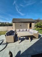 Kussens (of volledige) tuinset!, Tuin en Terras, Tuinsets en Loungesets, Ophalen, Gebruikt, Meer dan 8 zitplaatsen, Wicker