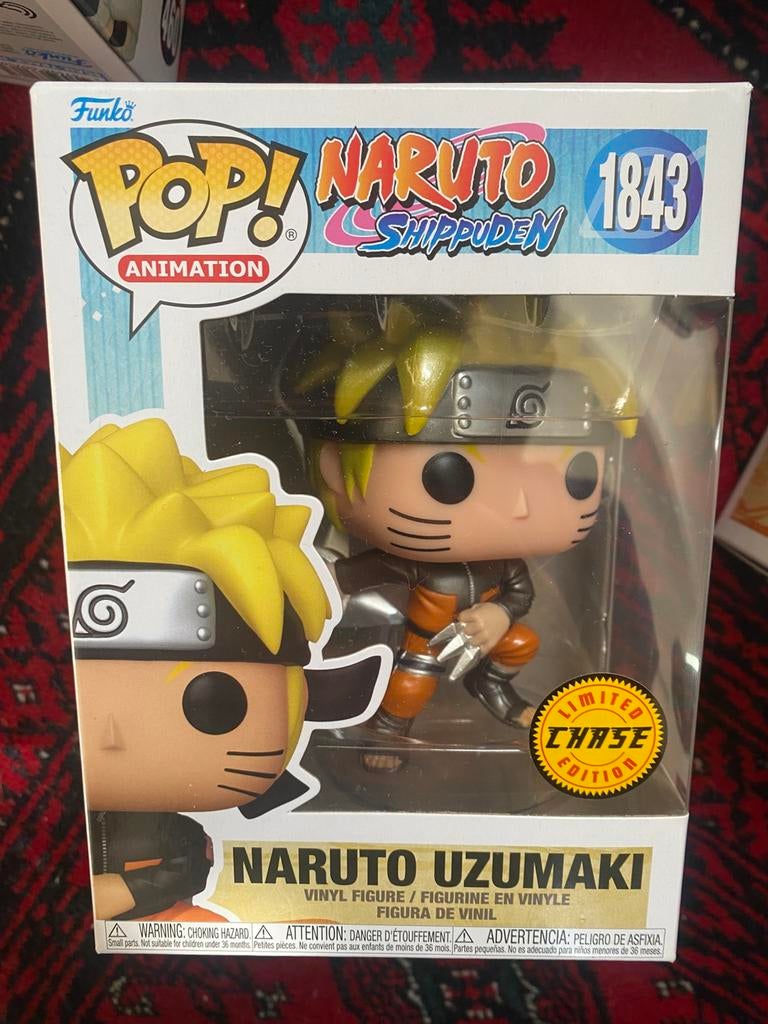 Funko Pop - Naruto Uzumaki 1843 - Chase, Ophalen of Verzenden, Zo goed als nieuw