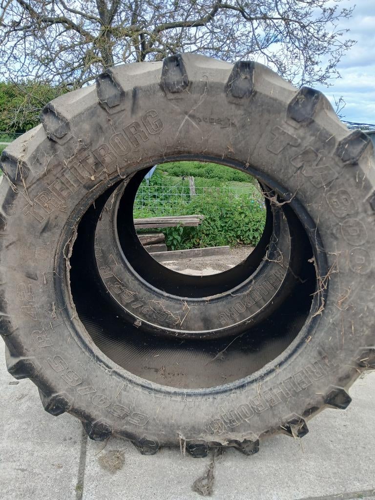 Gratis banden voor een zandbak, Ophalen, Gebruikt