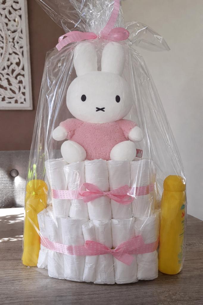 Luiertaart, Kinderen en Baby's, Kraamcadeaus en Geboorteborden, Nieuw, Kraamcadeau, Ophalen