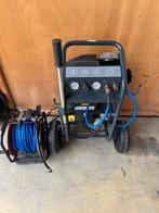 Lucht compressor luchtslang haspel, 100 liter of meer, Ophalen of Verzenden, Zo goed als nieuw, Minder dan 200 liter/min