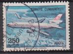 Turkije 1973 Vliegtuig, Verzenden, Gestempeld, Vliegtuigen
