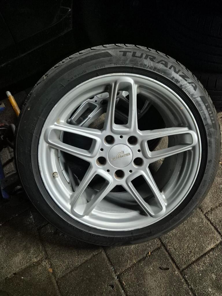 AC Schnitzer 17 inch BMW E39 225/45R17, Ophalen of Verzenden, Gebruikt, BMW