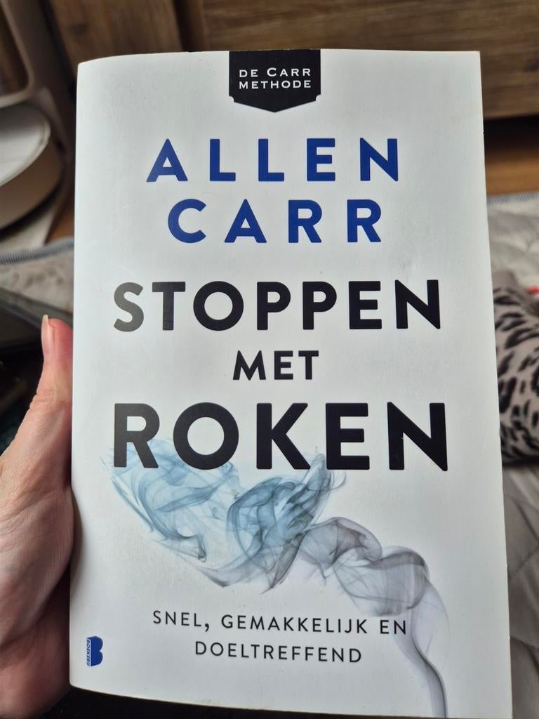 Stoppen met roken - Allen Carr, Ophalen of Verzenden, Zo goed als nieuw, Gezondheid en Conditie, Allen Carr