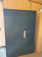 Brandwerende archiefkast / kluis - Blauw (H195xB126xD55cm), Huis en Inrichting, Brandblussers en Brandkasten, Ophalen