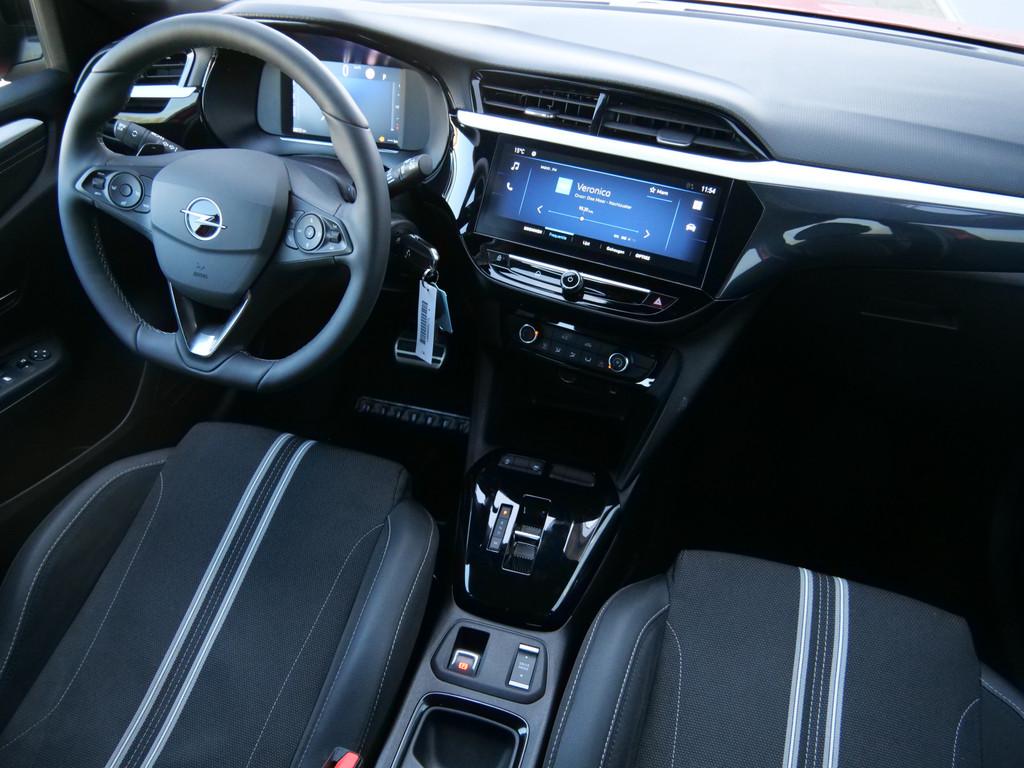 Opel Corsa 1.2 Turbo Hybrid GS 100 Pk Automaat Apple Carplay, Auto's, Opel, 101 pk, Gebruikt, Hybride Elektrisch/Benzine, 1167 kg