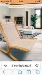 Siesta Chair Ingmar Relling Scandinavian Design vintage, Ophalen, Gebruikt, Overige materialen, 50 tot 75 cm