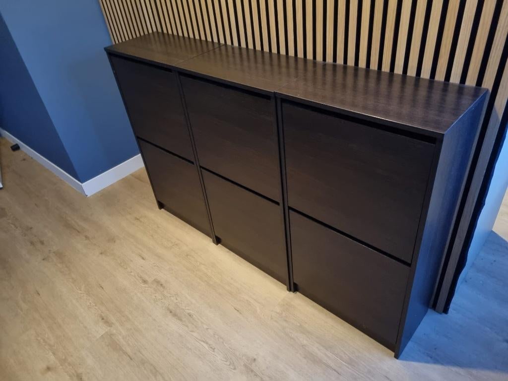 3 schoenenkasten, Huis en Inrichting, Kasten | Schoenenkasten, Ophalen, Gebruikt