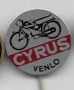 VENLO CYRUS BROMMER MOTOR SPELD, Ophalen of Verzenden, Gebruikt, Merk, Speldje of Pin