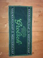 Vintage Grolsch doekje - Vakmanschap is Meesterschap, Ophalen of Verzenden, Zo goed als nieuw, Gebruiksvoorwerp