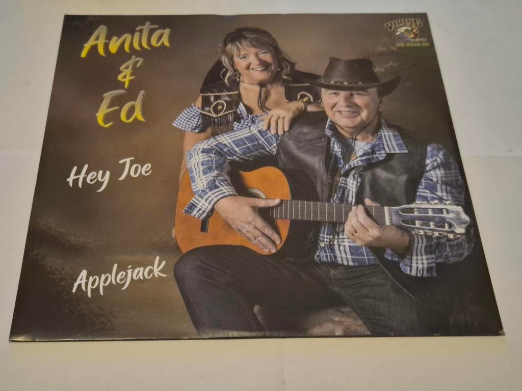 Anita en ed  hey  joe / applejack     nieuw, Ophalen of Verzenden, Nieuw in verpakking, Overige formaten, Levenslied of Smartlap