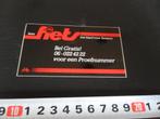sticker lees Fiets bel gratis 06-0224244, Ophalen, Zo goed als nieuw