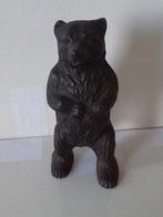 Prachtige antieke gietijzeren Beer  spaarpot, Ophalen of Verzenden