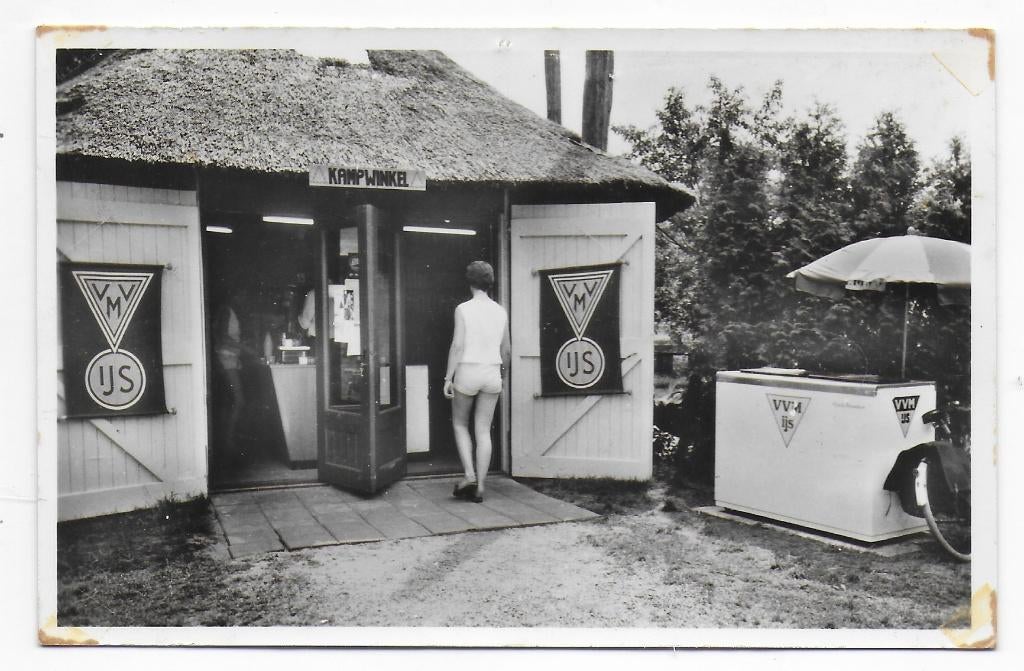 Ommen Camping  De Stekkenkamp  Ansichtkaart    (B8029 ), Ophalen of Verzenden, 1960 tot 1980, Gelopen, Overijssel