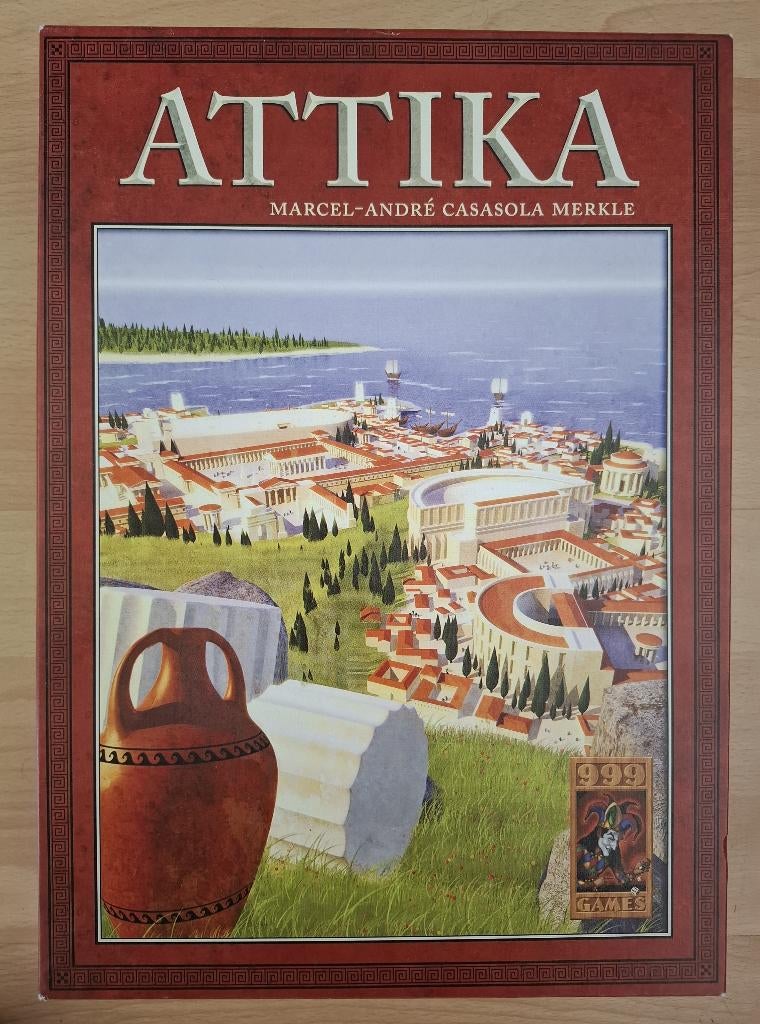 Attika - 999 games, Ophalen of Verzenden, Zo goed als nieuw