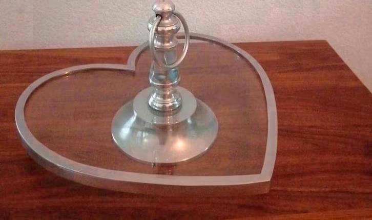 etagère, kunstbloemen, dienblad, serveerschaal, Huis en Inrichting, Woonaccessoires | Overige, Zo goed als nieuw, Ophalen of Verzenden