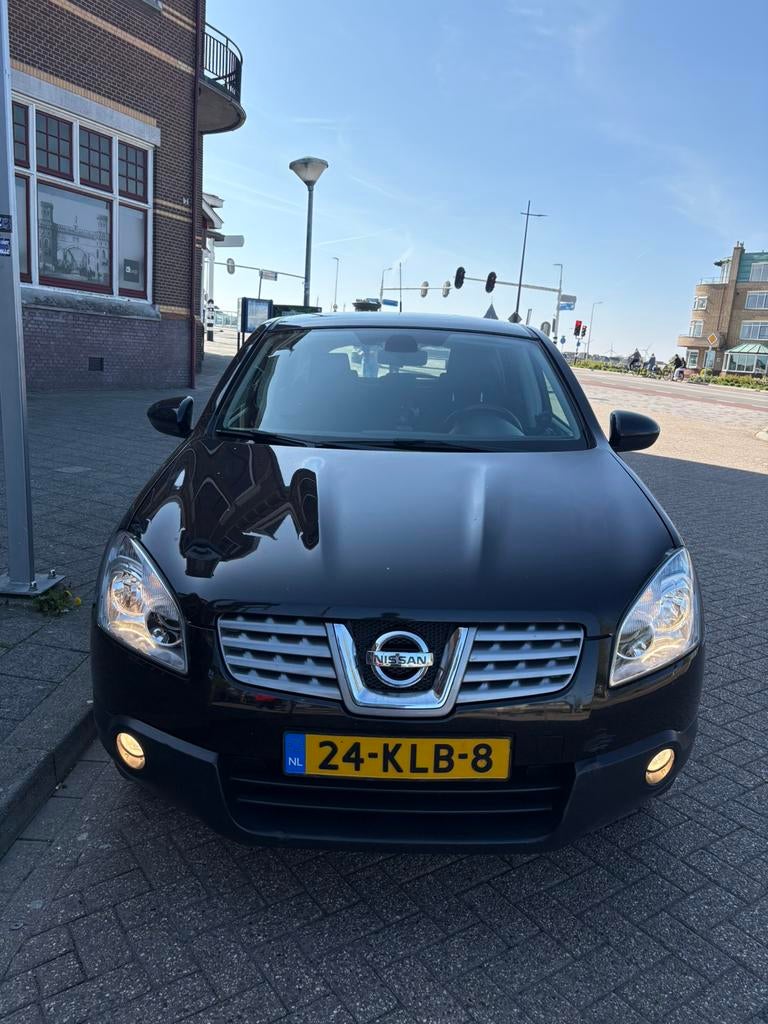 Nissan Qashqai 2.0 2WD CVT 2010 Zwart, Auto's, Nissan, 4 cilinders, Origineel Nederlands, 1200 kg, Particulier