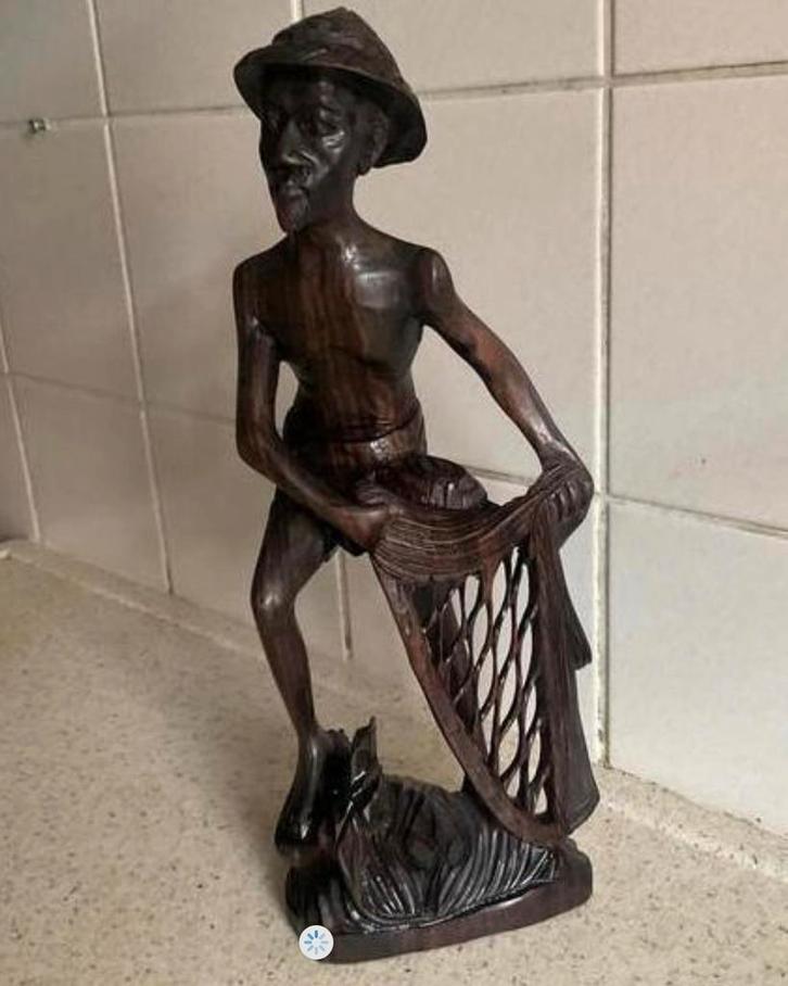 Houtsnijwerk uit Bali, Antiek en Kunst, Kunst | Beelden en Houtsnijwerken, Ophalen of Verzenden