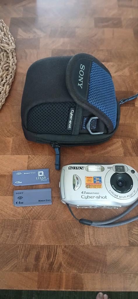 Sony cyber-shot dsc-p43 digitale camera, Audio, Tv en Foto, Fotocamera's Digitaal, Gebruikt, Compact, Ophalen of Verzenden, Sony